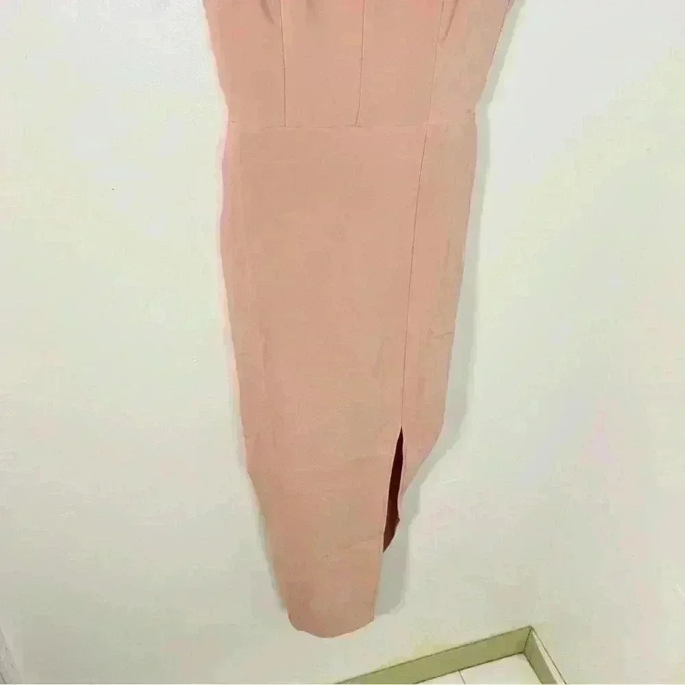 NWT Nookie Divine Midi Dress Dusty Pink - Picture 5 of 8